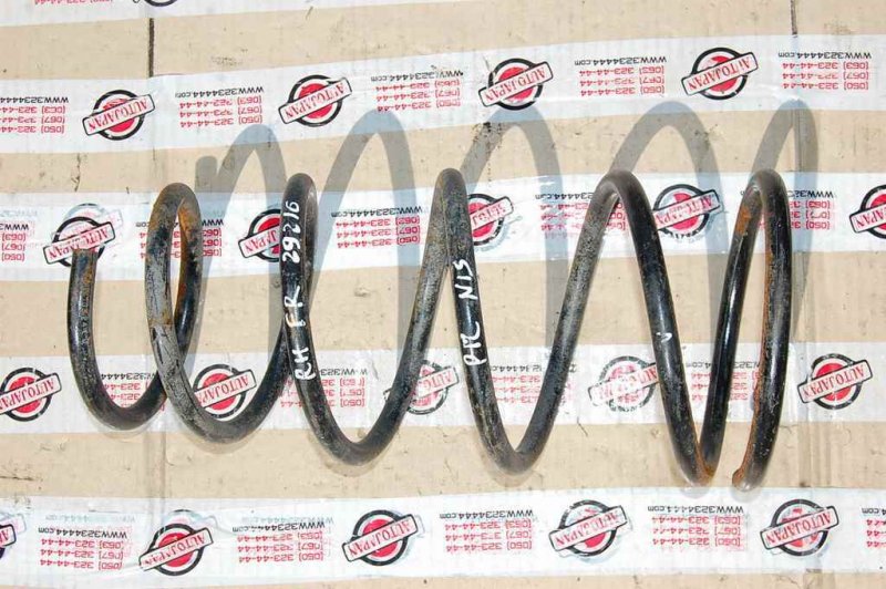 Пружина передней подвески NISSAN PRIMERA P-12 01-07 Б/У