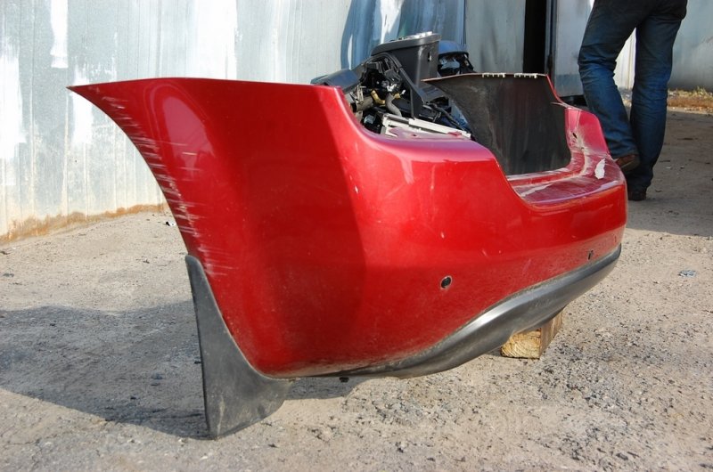 Бампер задний NISSAN MURANO Z50 02-07