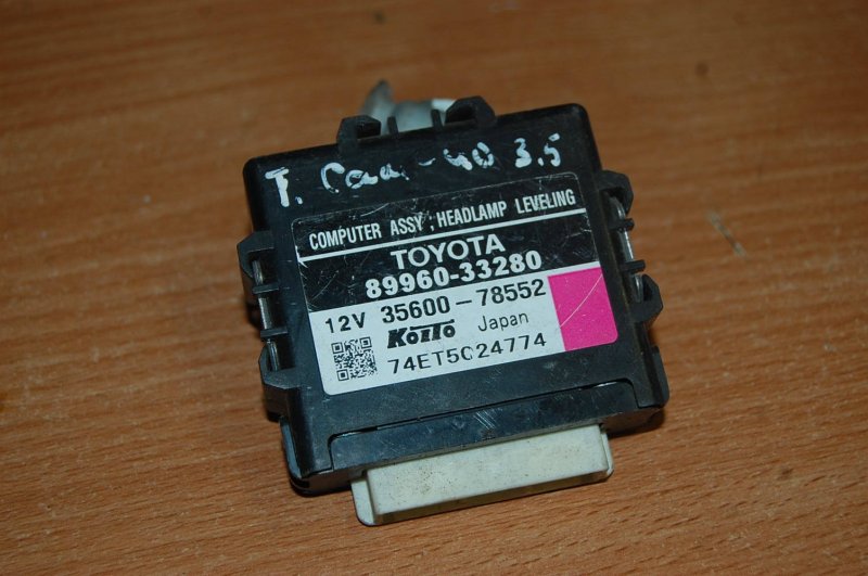 Запчасть блок электронный TOYOTA CAMRY 40 06-11 89960-33280 Б/У Блок электронный TOYOTA CAMRY 40 06-11 89960-33280 Б/У