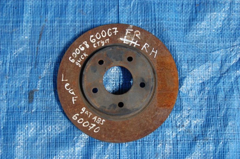 Тормозной диск передний NISSAN LEAF 10-17 Б/У