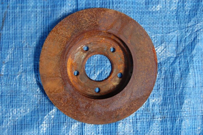 Тормозной диск передний LEAF 10-17