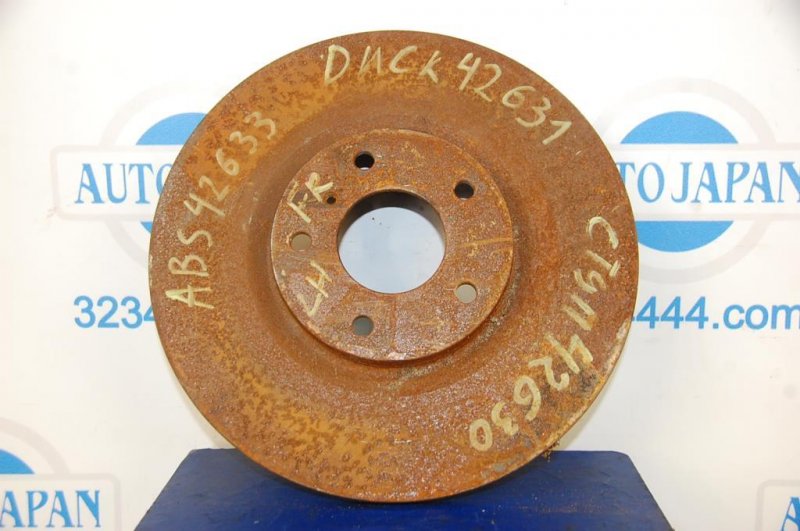 Тормозной диск передний INFINITI M35/M45 04-10 Б/У