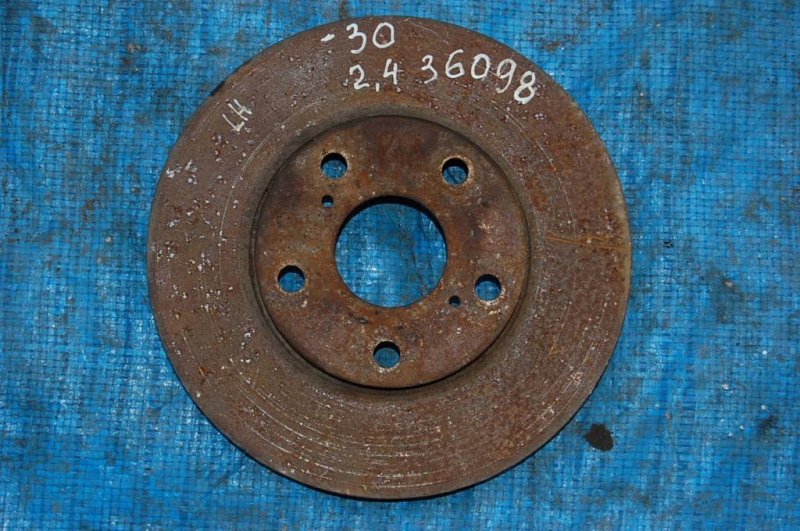 Запчасть тормозной диск передний TOYOTA CAMRY 30 02-06 Б/У Тормозной диск передний TOYOTA CAMRY 30 02-06 Б/У