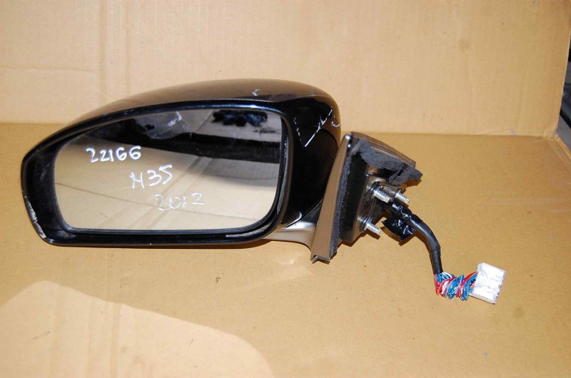 Запчасть зеркало левое INFINITI M35/M45 04-10 96302-EH100 Б/У Зеркало левое INFINITI M35/M45 04-10 96302-EH100 Б/У