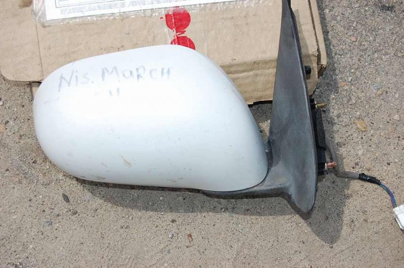 Зеркало левое NISSAN MICRA 03-11