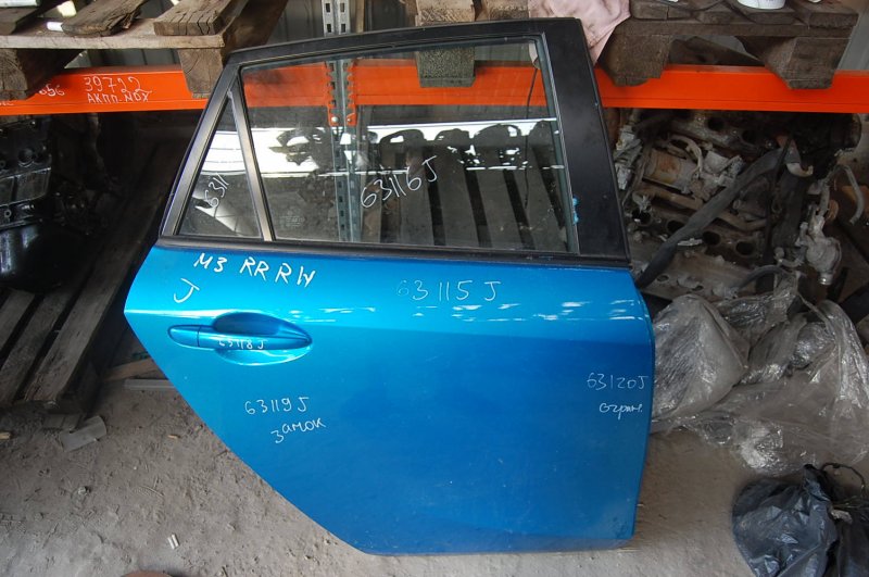 Запчасть дверь задняя правая MAZDA 3 BL 09-13 BBY9-72-02X Б/У Дверь задняя правая MAZDA 3 BL 09-13 BBY9-72-02X Б/У