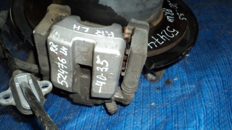 Суппорт тормозной задний левый TOYOTA CAMRY 40 06-11 47850-33210 Б/У