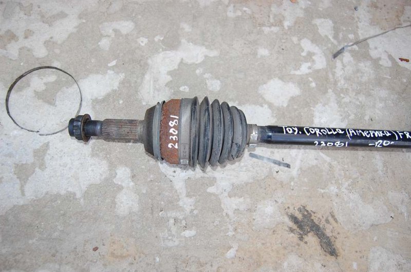 Привод передний правый TOYOTA COROLLA 120 00-07