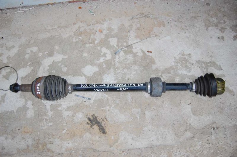 Привод передний правый TOYOTA COROLLA 120 00-07 43410-02350 Б/У