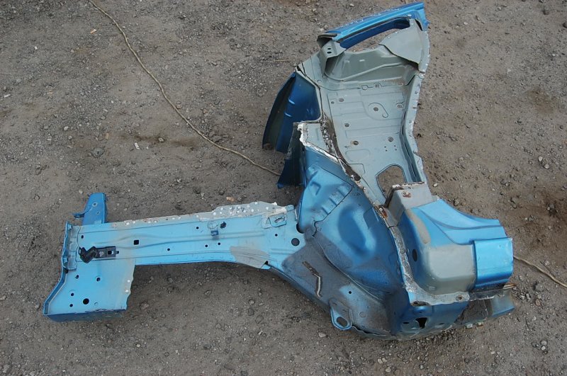 Четверть кузова передняя левый NISSAN LEAF 10-17 G6031-3NAMA Б/У