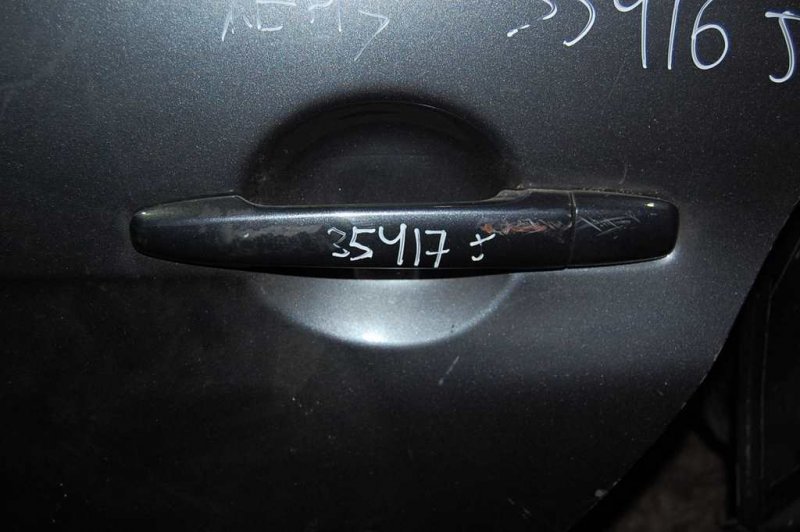 Ручка двери наружная задняя левая MITSUBISHI LANCER X 10 07-15 Б/У