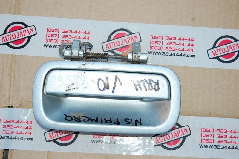 Запчасть ручка двери наружная задняя левая NISSAN PRIMERA P-10 90-96 Б/У Ручка двери наружная задняя левая NISSAN PRIMERA P-10 90-96 Б/У