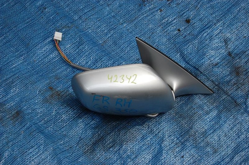 Зеркало правое LEXUS GS350 GS300 05-11 87901-30240-B0 Б/У