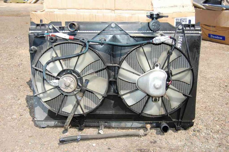 Запчасть диффузор вентилятора основного радиатора TOYOTA SOLARA 03-09 167110H020 Б/У Диффузор вентилятора основного радиатора TOYOTA SOLARA 03-09 167110H020 Б/У