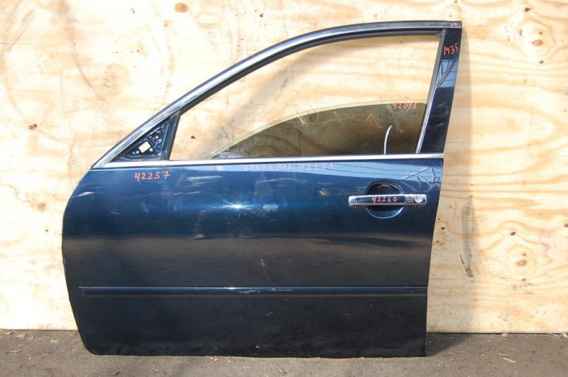 Стекло двери переднее левое INFINITI M35/M45 04-10 80301-EH100 Б/У