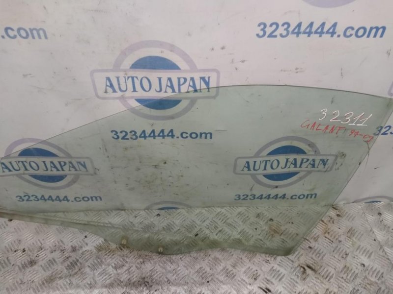 Стекло двери переднее левое MITSUBISHI GALANT 97-03 MR384787 Б/У