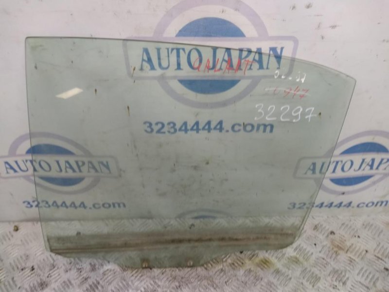 Стекло двери заднее левое MITSUBISHI GALANT 97-03 MR384789 Б/У