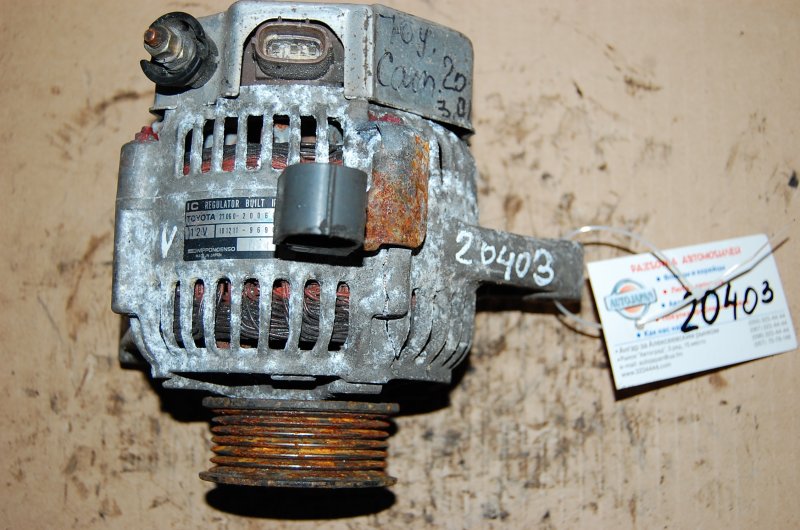Генератор TOYOTA CAMRY 20 96-02 Генератор TOYOTA CAMRY 20 96-02