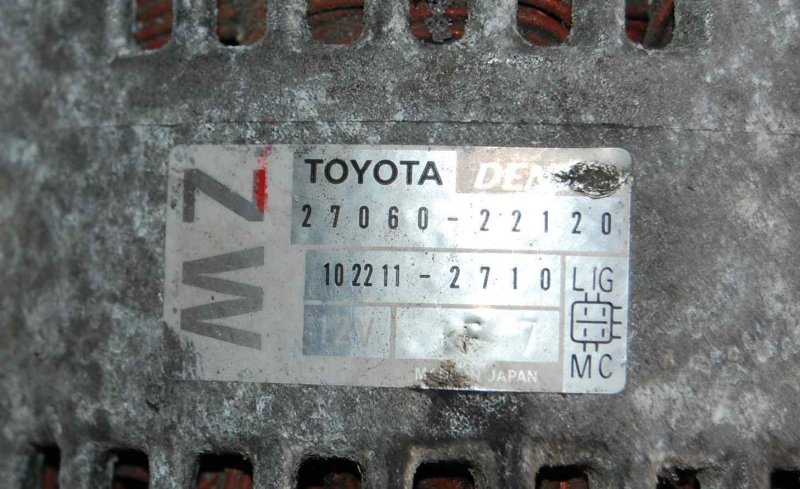 Генератор COROLLA 120 00-07