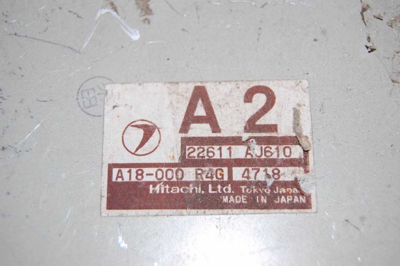 Блок управления двигателем FORESTER SG 02-07