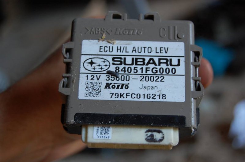 Блок управления освещением IMPREZA 07-11 GE/GH