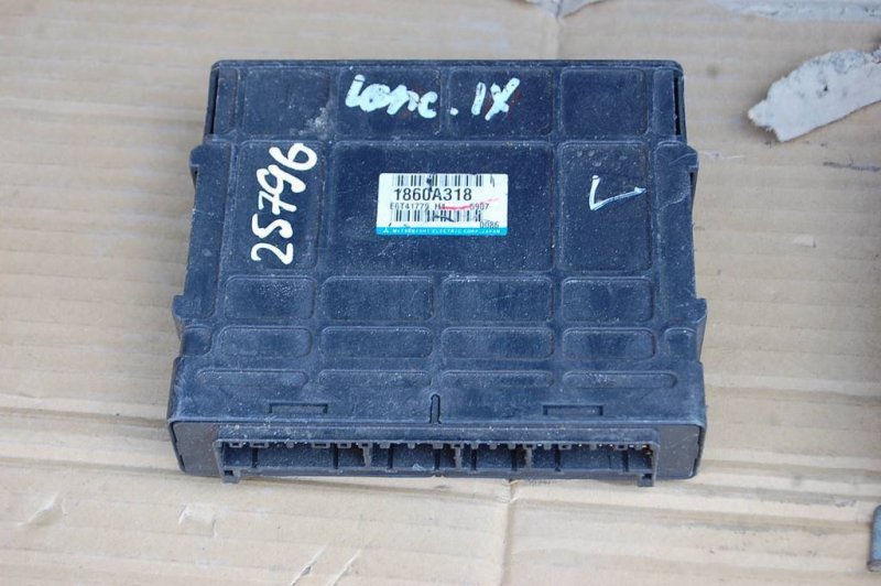 Блок управления двигателем MITSUBISHI LANCER IX 9 03-07 1860A318 Б/У