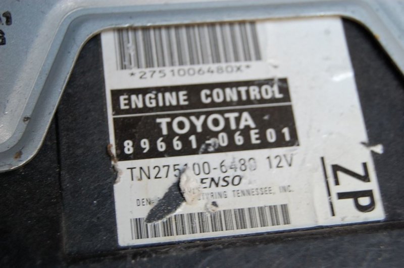 Блок управления двигателем TOYOTA CAMRY 40 06-11 89661-06E01 Б/У