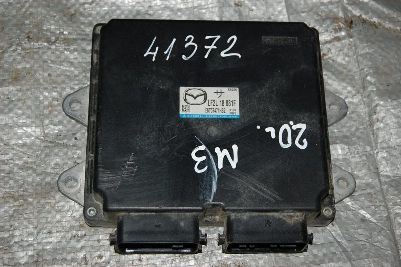 Блок управления двигателем MAZDA 3 BK 03-08 LF2L-18-881F Б/У