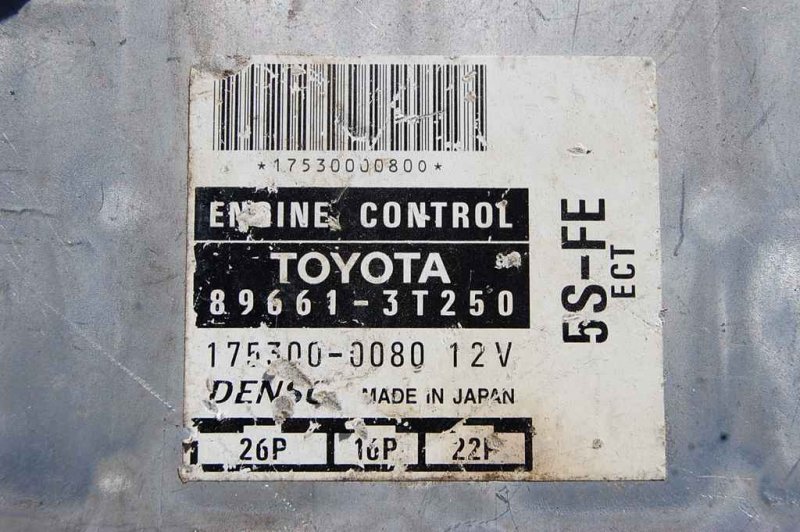 Блок управления двигателем TOYOTA CAMRY 20 96-02 89661-3t250 Б/У