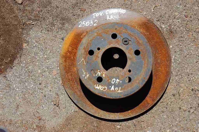 Тормозной диск задний TOYOTA CAMRY 40 06-11 42431-33130 Б/У