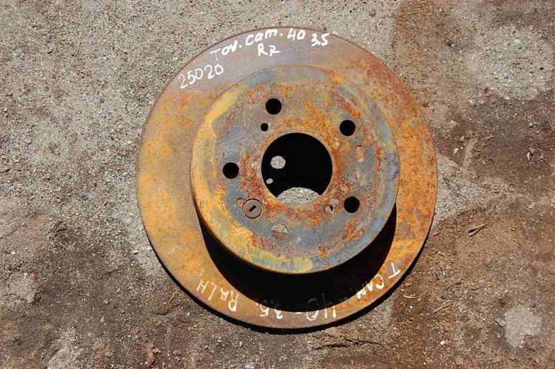 Тормозной диск задний TOYOTA CAMRY 40 06-11 42431-33130 Б/У