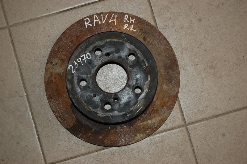 Тормозной диск задний TOYOTA RAV4 05-12 4243142060 Б/У