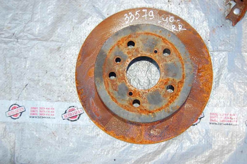 Тормозной диск задний CAMRY 40 06-11 Тормозной диск задний CAMRY 40 06-11