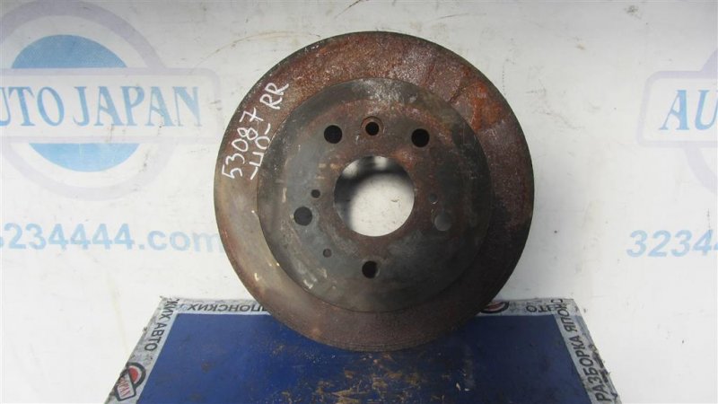 Запчасть тормозной диск задний TOYOTA CAMRY 40 06-11 42431-33130 Б/У Тормозной диск задний TOYOTA CAMRY 40 06-11 42431-33130 Б/У