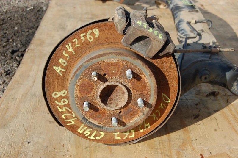 Тормозной диск задний SUZUKI SX4 06-13 Б/У