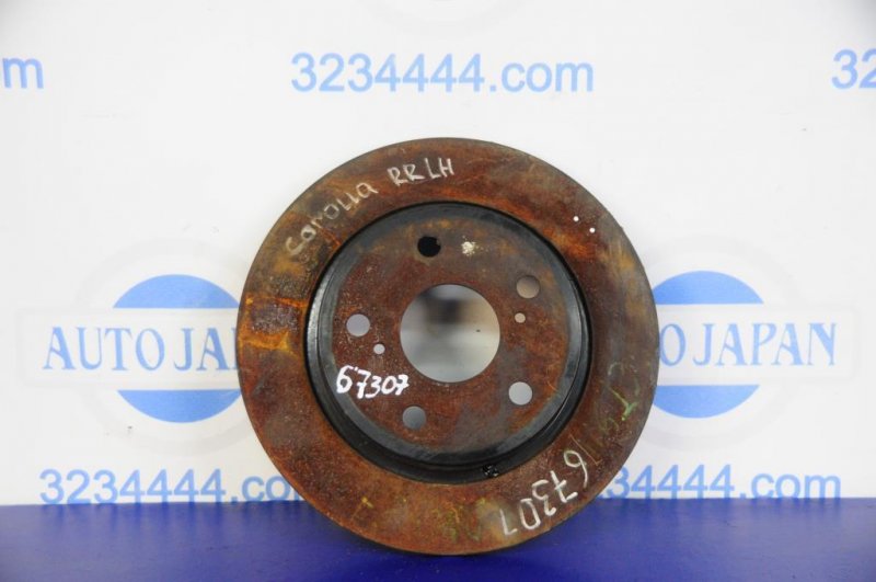 Тормозной диск задний TOYOTA COROLLA E16 13- Б/У