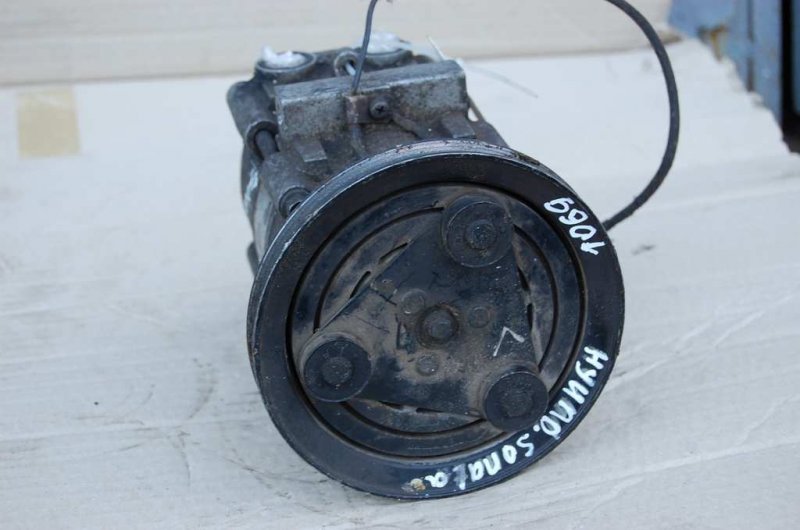 Компрессор кондиционера HYUNDAI SONATA 88-93 97701-34072 Б/У
