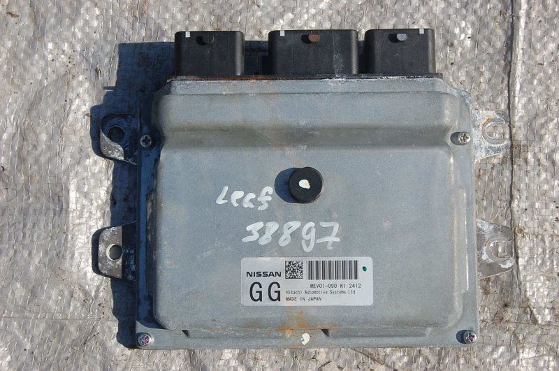 Блок управления двигателем NISSAN LEAF 10-17 MEV01-090 KI 2412 Б/У