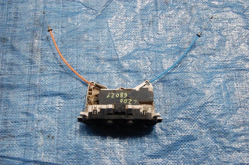 Блок управления печкой MITSUBISHI L200 06-14 Б/У