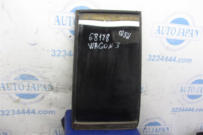 Стекло двери глухое заднее правое MITSUBISHI PAJERO 99-06 MR436988 Б/У