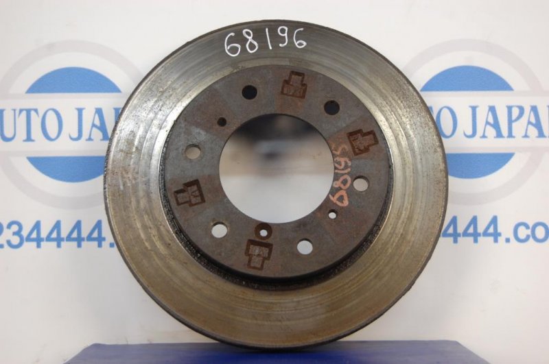 Запчасть тормозной диск передний MITSUBISHI PAJERO 99-06 Б/У Тормозной диск передний MITSUBISHI PAJERO 99-06 Б/У