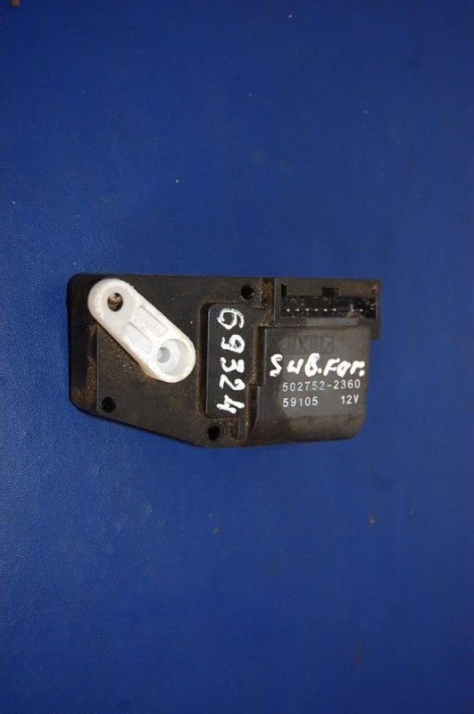 Моторчик заслонки печки SUBARU FORESTER SG 02-07 502752-2360 Б/У