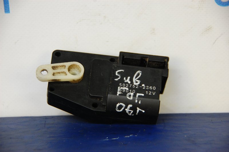 Моторчик заслонки печки SUBARU FORESTER SG 02-07 502752-2360 Б/У