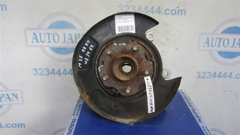 Ступица задняя правая INFINITI M35/M45 04-10 43018-AL50A Б/У