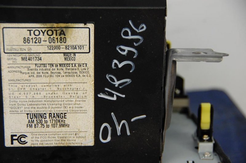 Магнитола TOYOTA CAMRY 40 06-11 Магнитола TOYOTA CAMRY 40 06-11