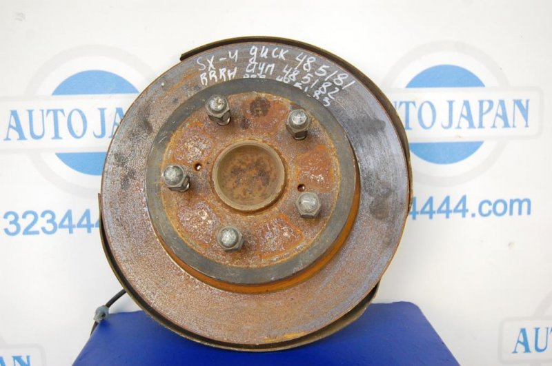 Тормозной диск задний SUZUKI SX4 06-13 Б/У