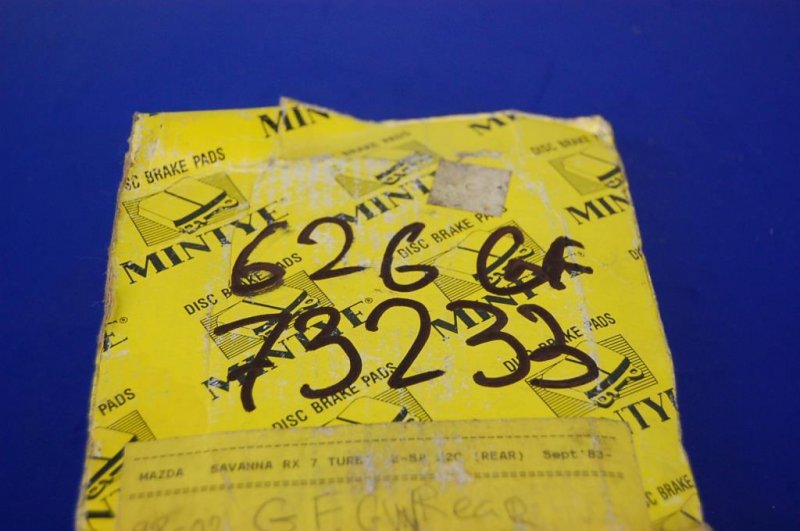 Колодки тормозные 626 GF 97-02 Колодки тормозные 626 GF 97-02