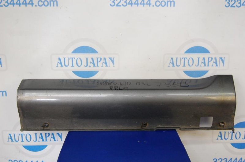 Накладка порога наружная левая KIA SORENTO BL 02-09 Б/У