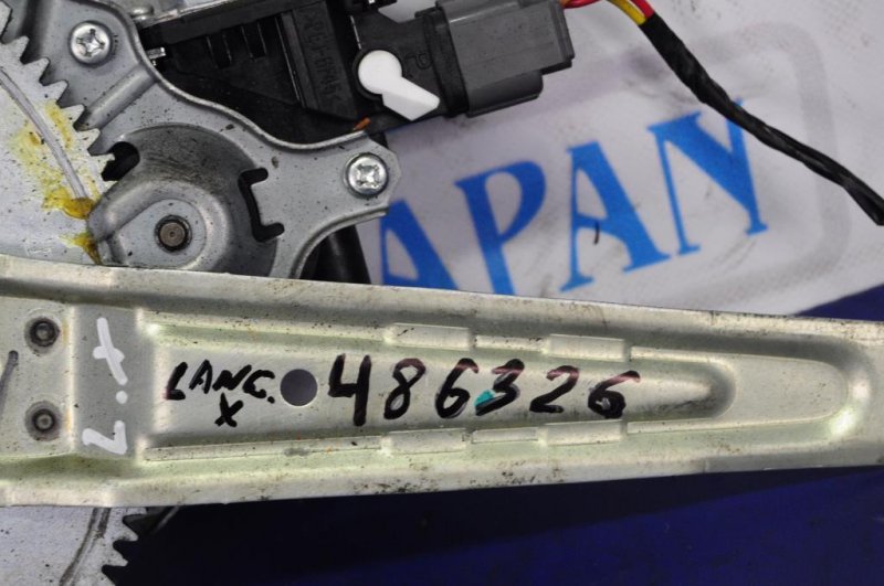 Стеклоподъемник задний левый MITSUBISHI LANCER X 10 07-15 5743A065 Б/У