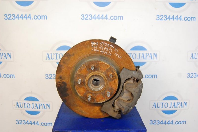 Тормозной диск передний MITSUBISHI OUTLANDER XL 05-13 Б/У